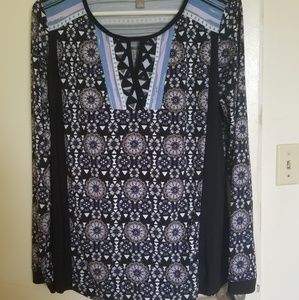 Long sleeve shirt (plus size)